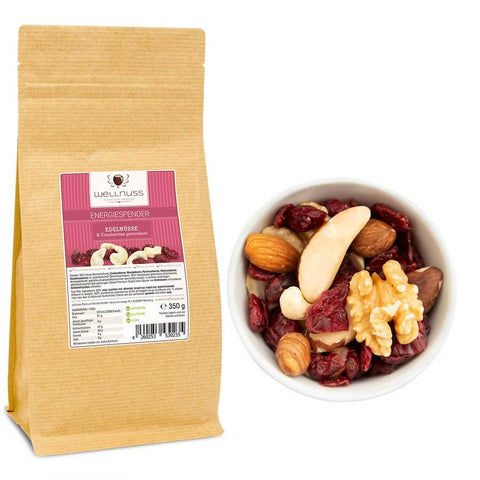 Energiespender - Cranberries getrocknet &amp; Edelnüsse (350 g)