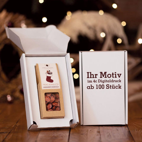 1 Weihnachts-Snack im Geschenkkarton