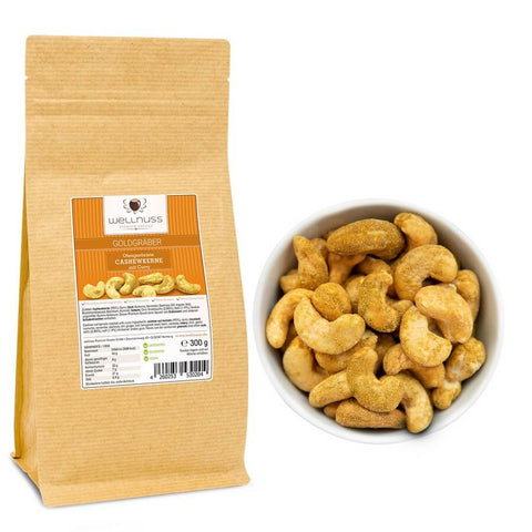 Goldgräber - Cashewkerne geröstet mit Curry (300 g)