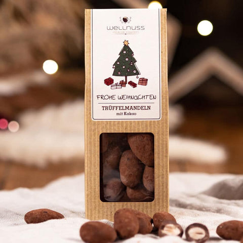 Weihnachts Edition - Trüffelmandeln mit Kakao - 70g