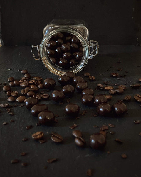 Wachmacher - Kaffeebohnen mit Zartbitterschokolade umhüllt (60 g)