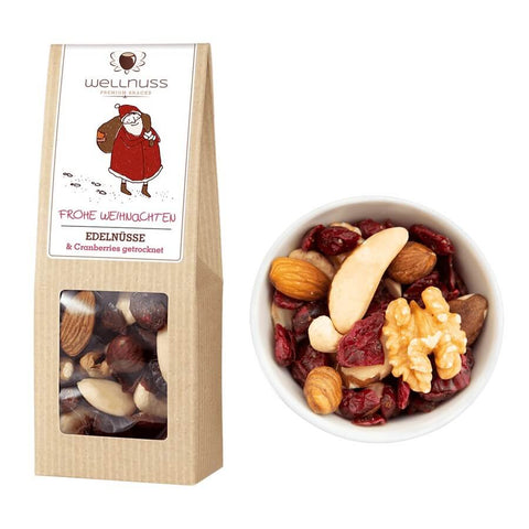 Weihnachts Edition - Edelnüsse & Cranberries  - 70g