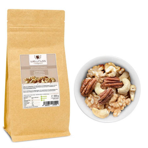 brainstormer - Cashewkerne, Walnusskerne & Pekanusskerne  - 300g