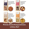 2 Weihnachts-Snacks in der Birkenholzbox - wellnuss Premium Präsente