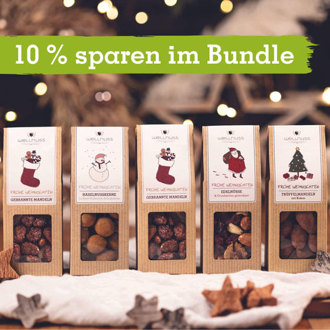 Weihnachtsbundle - 5 Weihnachts-Snacks zum Vorteilspreis